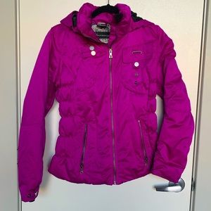 Obermeyer Leighton Ski Jacket EUC Fuschia